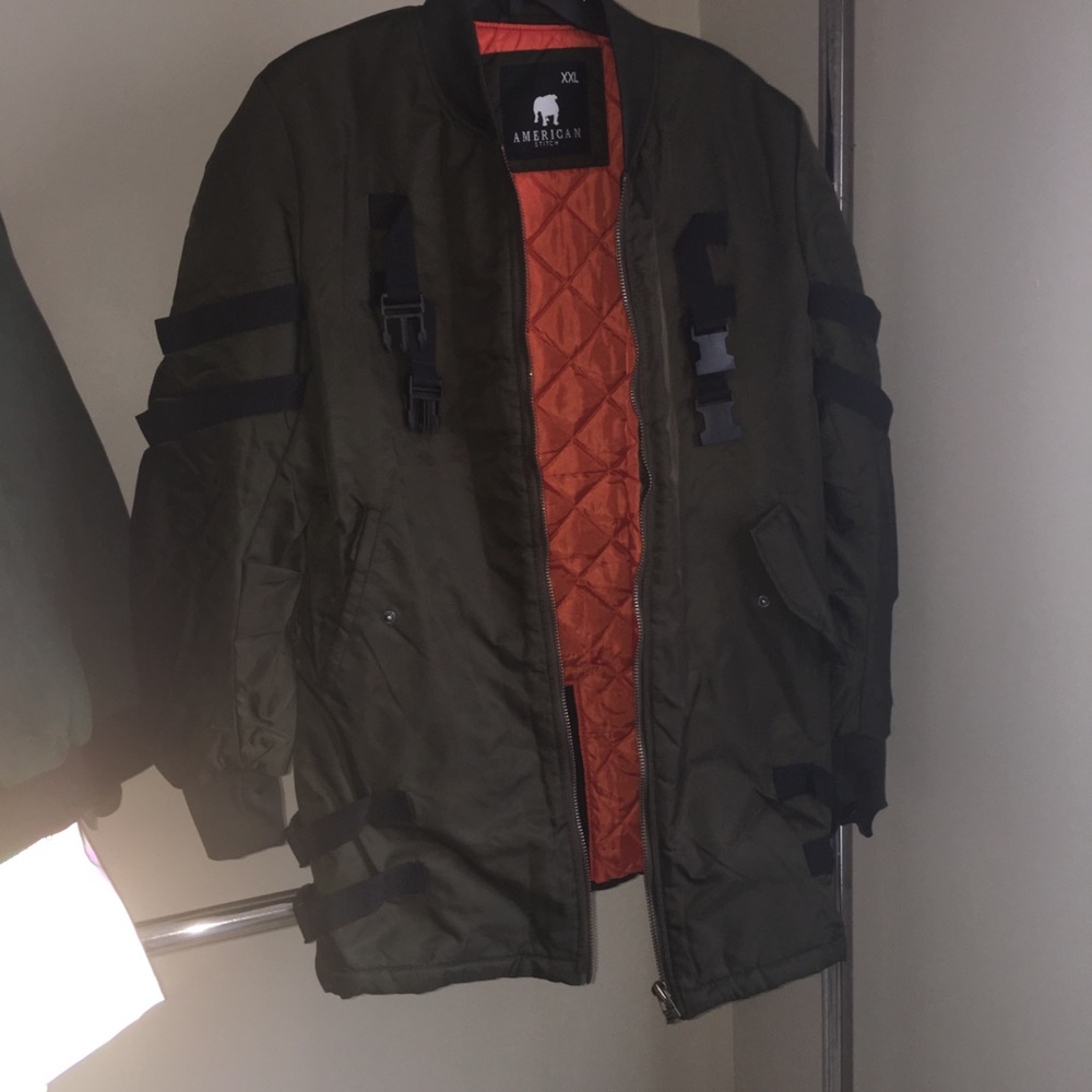 Trench Coat With Straps